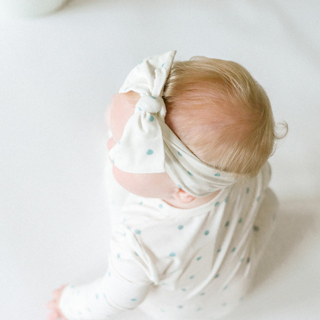 Headband - Watercolour Polka Dots Headband - Watercolour Polka Dots