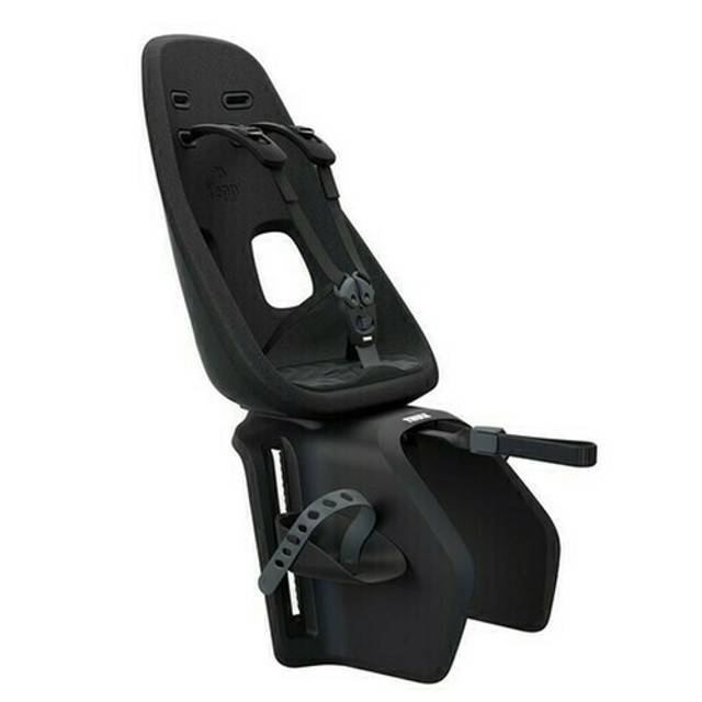 Open Box - Thule Yepp Nexxt Maxi - Rack Mounted Child Bike Seat - Obsidian (Black) Open Box - Thule Yepp Nexxt Maxi - Rack Mounted Child Bike Seat - Obsidian (Black)