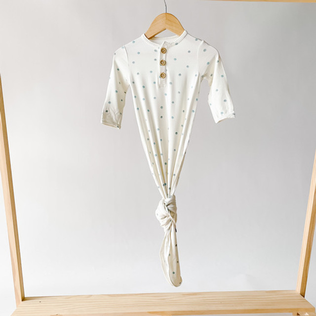 Sleep Gown - Watercolour Polka Dots Sleep Gown - Watercolour Polka Dots