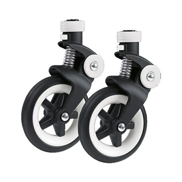 Bugaboo Bee3 Front Swivel Wheels With Fork Pair Bugaboo Bee3 Front Swivel Wheels With Fork Pair