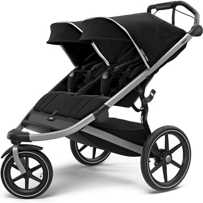 Thule Urban Glide 2 Double Stroller - Black; Active Baby Vancouver Canada Thule Urban Glide 2 Double Stroller - Black; Active Baby Vancouver Canada