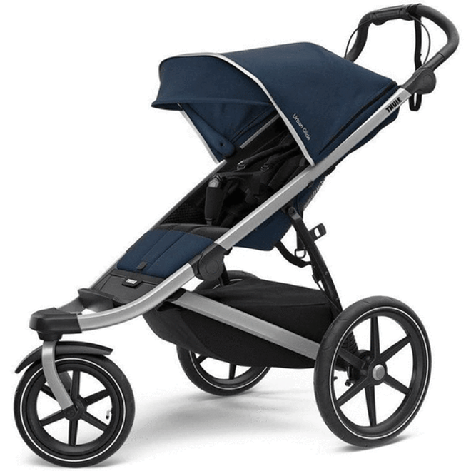 Thule Urban Glide 2 Jogging Stroller - Aluminum/Majolica Blue Thule Urban Glide 2 Jogging Stroller - Aluminum/Majolica Blue