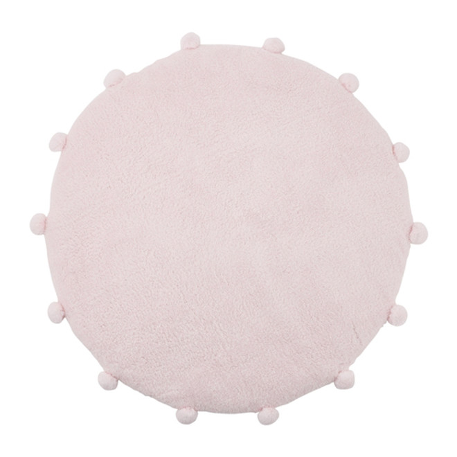 Mudpie Pom Sherpa Play Mats - Pink