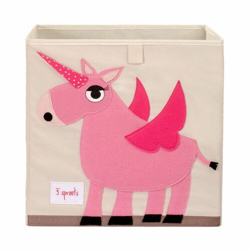3 Sprouts Unicorn Storage Box