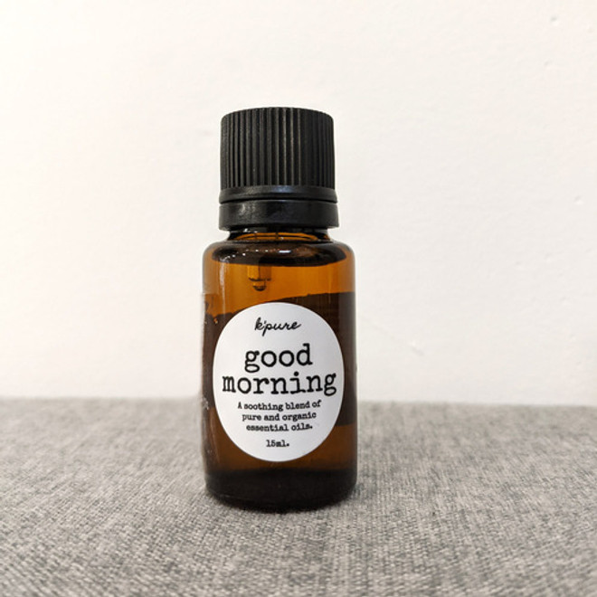 K'pure Organic Essential Oil Diffuser Blends - 15ml Good Morning