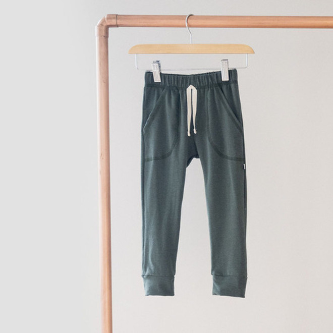 Jax & Lennon Kids Lounge Pants in Thyme Jax & Lennon Kids Lounge Pants in Thyme