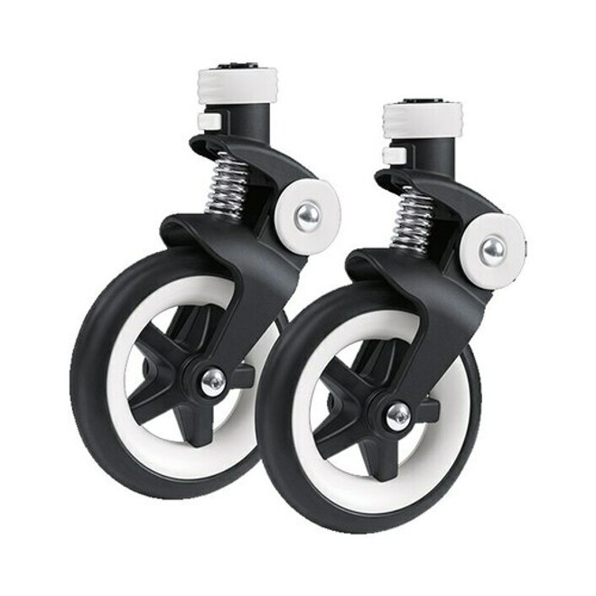 Bugaboo Bee3 Front Swivel Wheels With Fork Pair Bugaboo Bee3 Front Swivel Wheels With Fork Pair