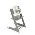 Stokke Tripp Trapp HighChair Complete Storm Grey with Sweetheart Cushion and Tray