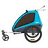 Thule Coaster XT Double Seat Bike Trailer - Blue Thule Coaster XT Double Seat Bike Trailer - Blue