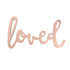 Lambs & Ivy Signature Separates Loved MDF Decor Lambs & Ivy Signature Separates Loved MDF Decor
