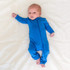 Kyte Baby Zippered Romper - Indigo Kyte Baby Zippered Romper - Indigo