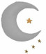 Moon Mobile - Grey