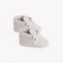 Quincy Mae Ribbed Baby Booties - Ash Quincy Mae Ribbed Baby Booties - Ash