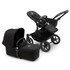 Bugaboo Donkey 5 Mono Complete Set - Black/Midnight Black-Midnight Black Bugaboo Donkey 5 Mono Complete Set - Black/Midnight Black-Midnight Black