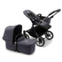 Bugaboo Donkey 5 Mono Complete Set - Graphite/Stormy Blue-Stormy Blue Bugaboo Donkey 5 Mono Complete Set - Graphite/Stormy Blue-Stormy Blue