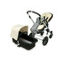 Bugaboo Wool Seat Liner OffWhite/Grey - Double Sided Bugaboo Wool Seat Liner OffWhite/Grey - Double Sided
