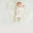 Ribbed Bamboo Footed Zipper Sleeper - Ivory Ribbed Bamboo Footed Zipper Sleeper - Ivory