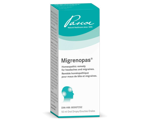 Migrenopas - Headache and Migrane Relief Drops - 2 Pack