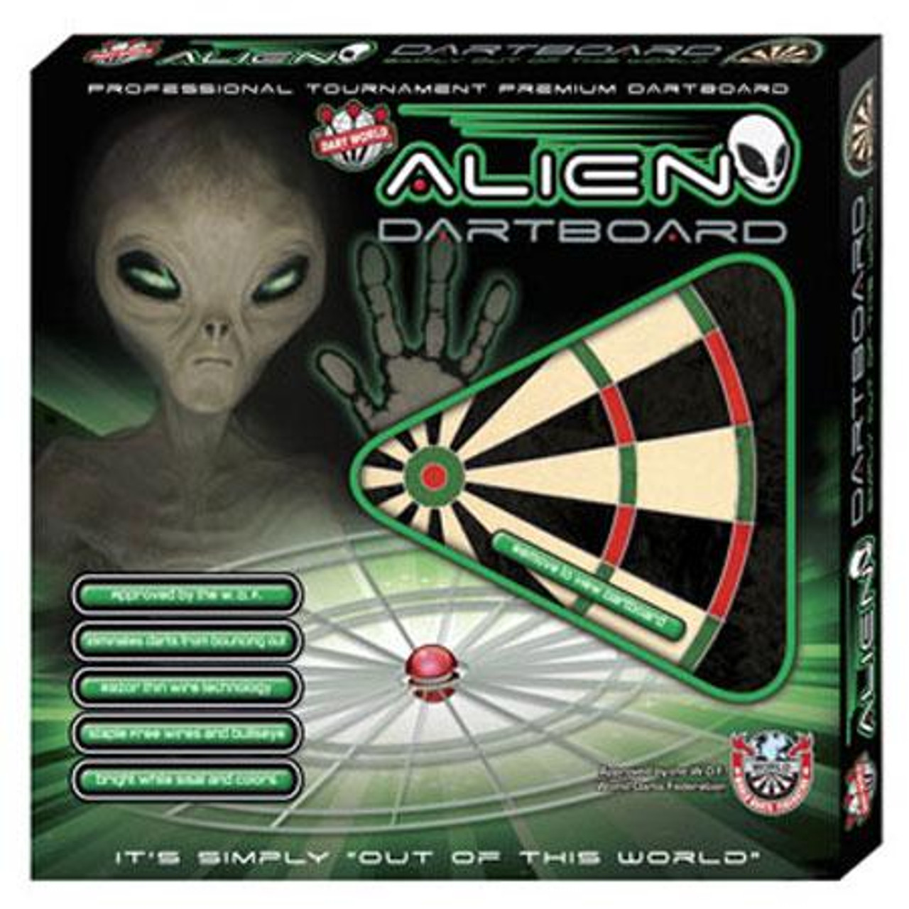 Dart World Alien Bristle Dartboard