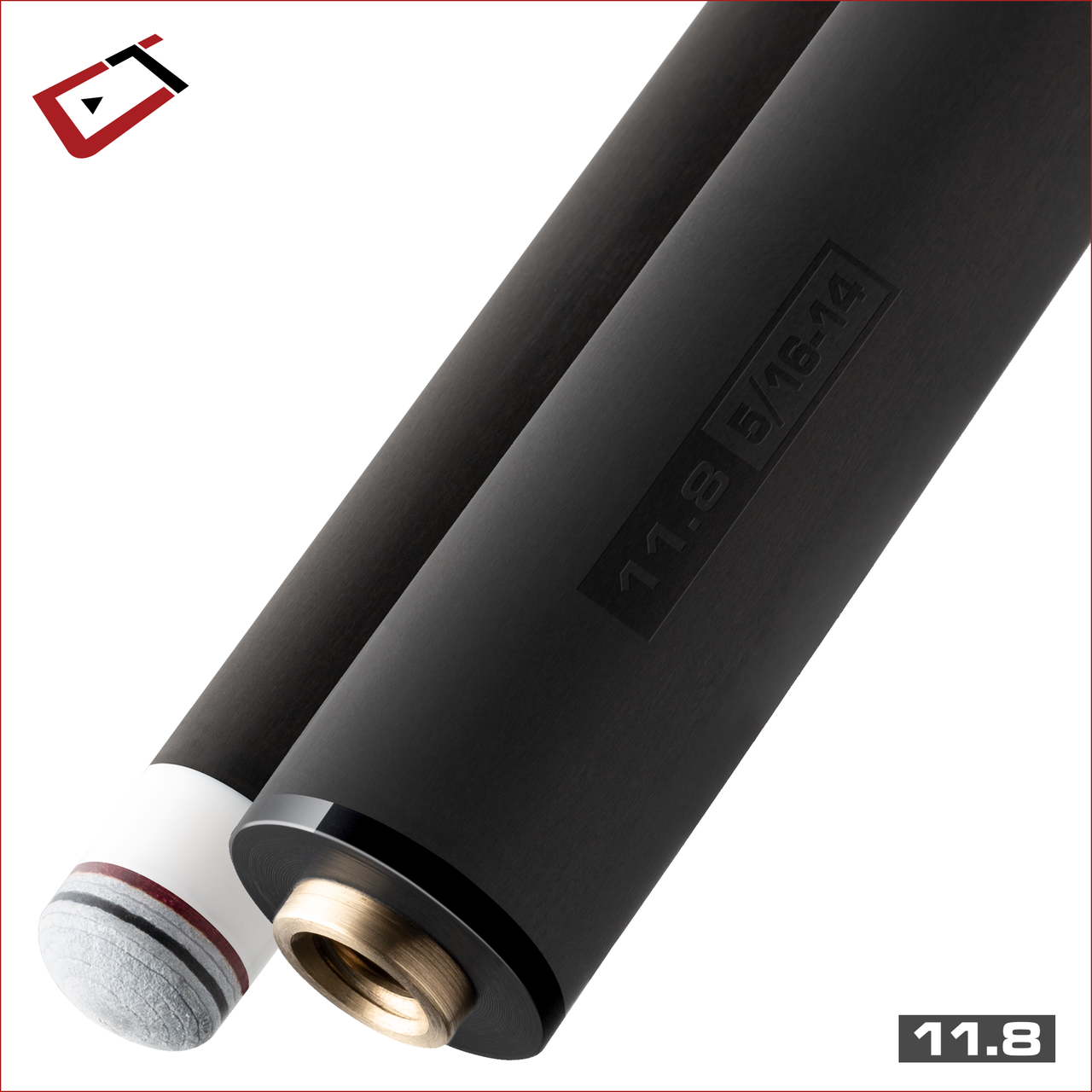 CUETEC 11.8 シナジー　シャフト Cuetec Cynergy 11.8mm Shaft - 5/16 x 14 (Thin Collar)
