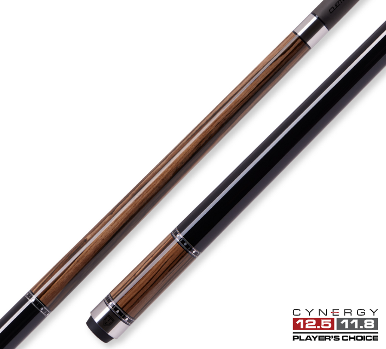 ビリヤード Cuetec truewood Cuetec 95-110LTW Cynergy Truewood Sycamore 2 Leather Wrap