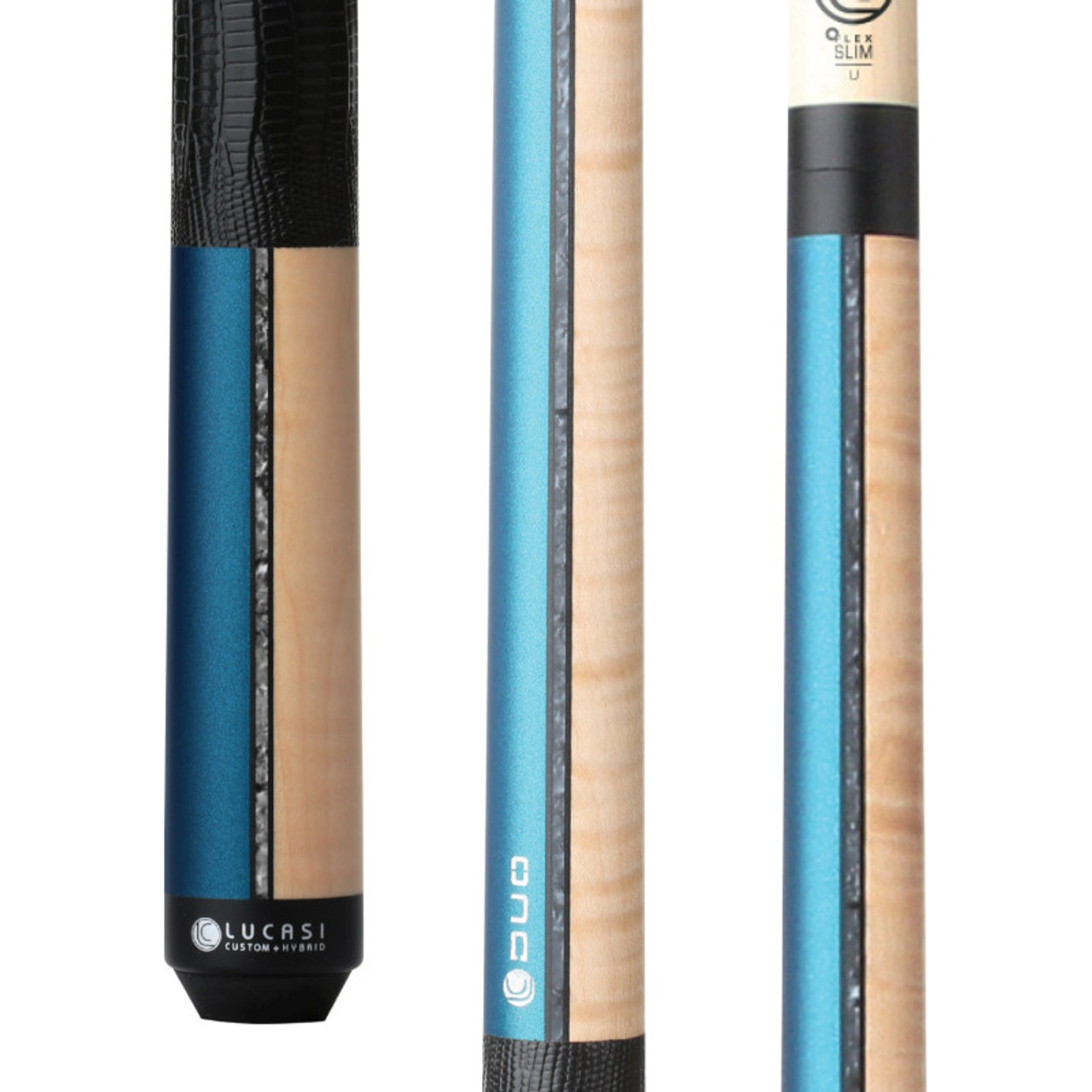 Lucasi Duo Half Paint/Exotic Wood Series LZDU13 Cue