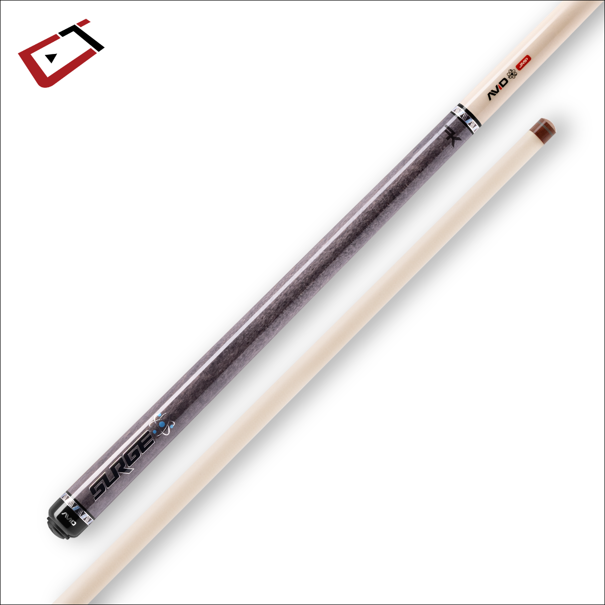 Cuetec Avid Surge Jump Cue - Gray