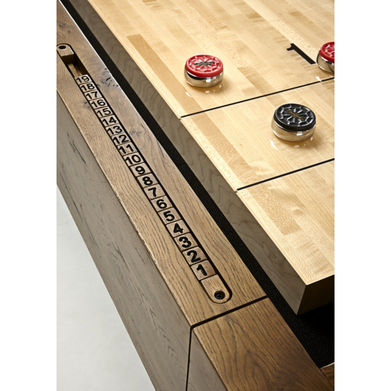 Brunswick Parsons White Oak Shuffleboard Table