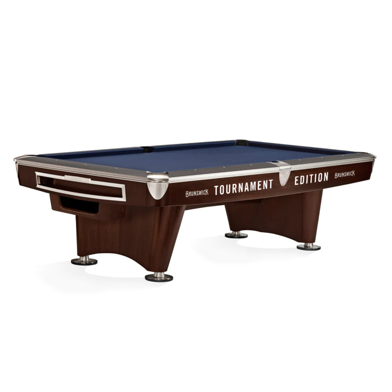 ビリヤード Brunswick goldcrown3 Brunswick Gold Crown VI Tournament Slate Pool Table | Matte Black