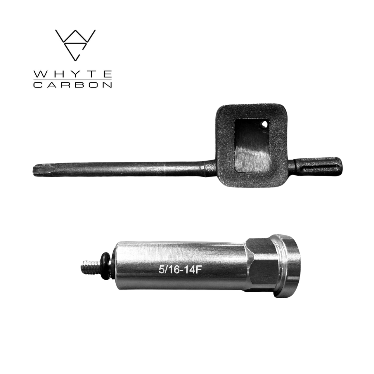 Adattatore VJ14 V-Tek Per Biliardo, Filettatura 5/16x14 Ad Albero In Fibra, Metallo, Bull Carbon
