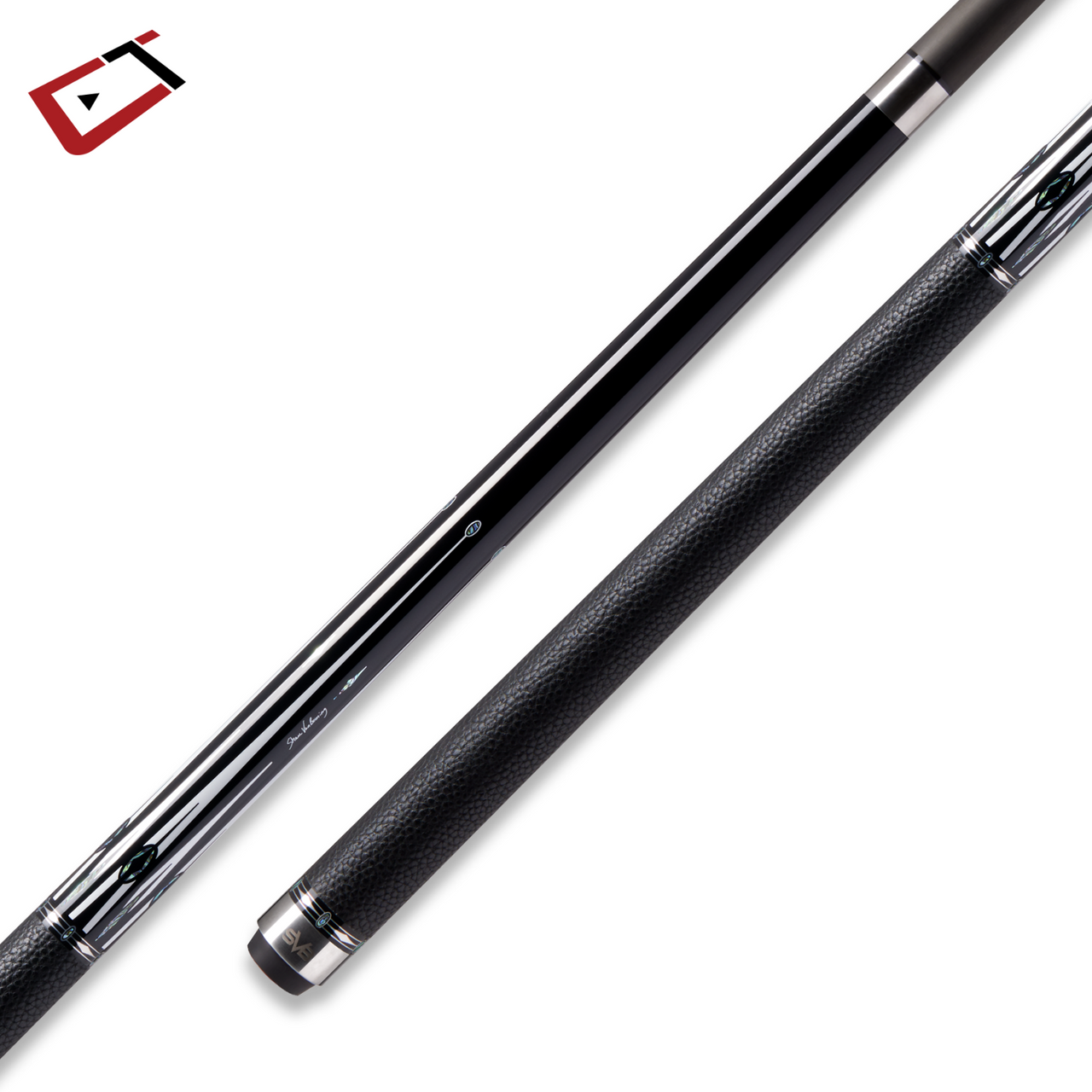 Cuetec svb ブラック SVB Gen II 11.8mm Black w/ Leather Wrap