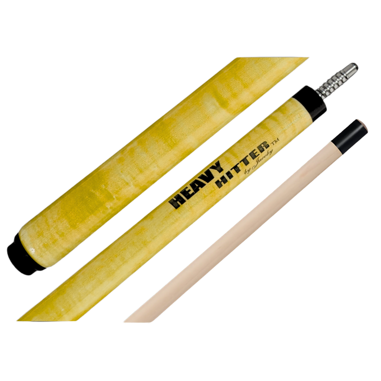 JACOBY (ジャコビー) Heavy Hitter Break & Jump Jacoby Heavy Hitter Yellow Break Cue - 21.6oz
