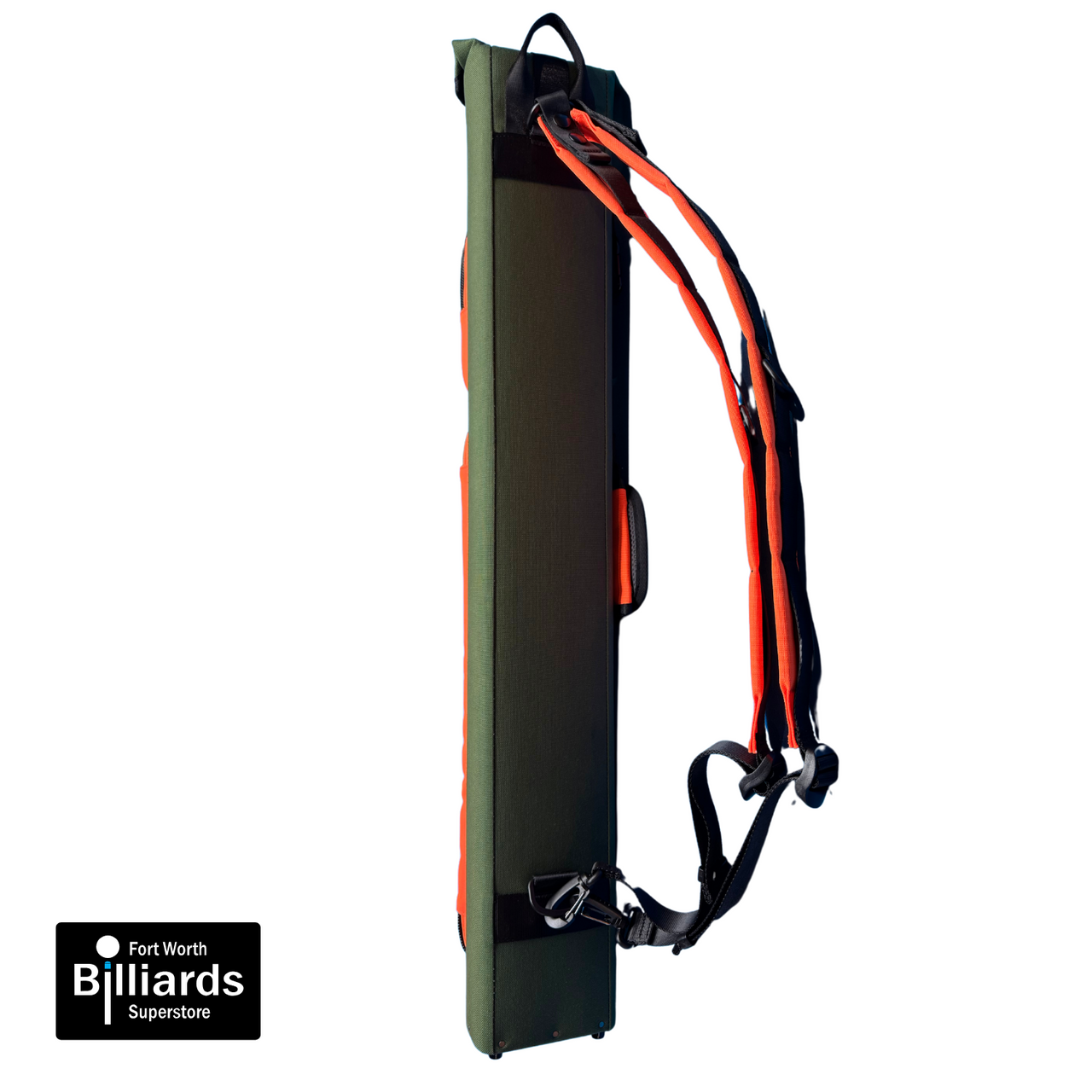 3 Seconds 3B/5S Hard Case - Khaki Green/Orange