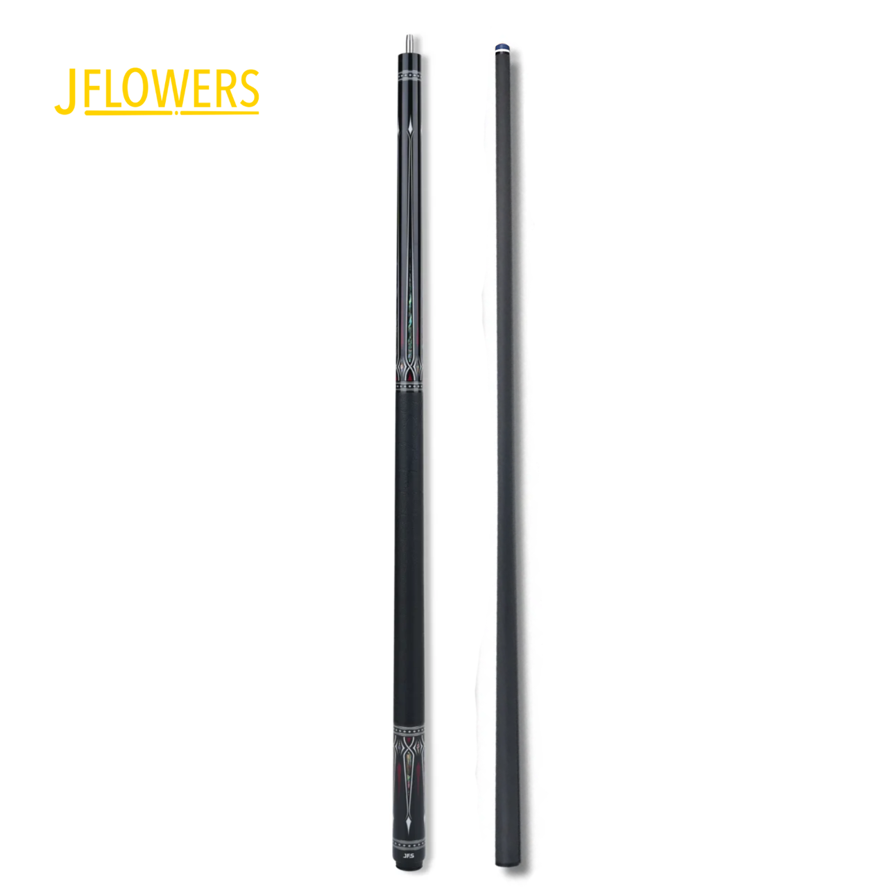 JFlowers Valen Prime Black/Red Maple Cue