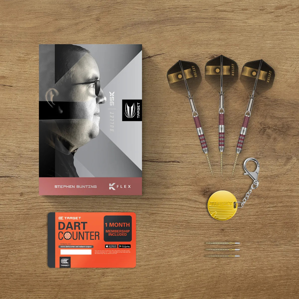 値下げTARGET 95K STEPHEN BUNTING SP STEPHEN BUNTING 95K 22G SP STEEL TIP 2025