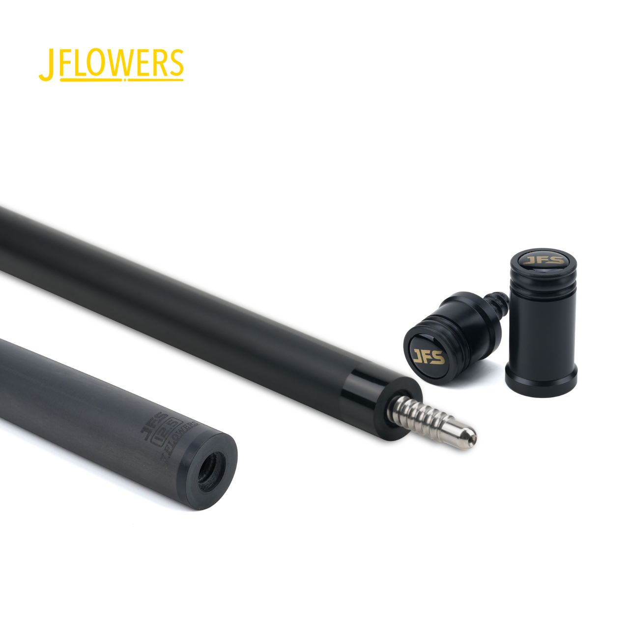 限定品　KONLLEN by J.flowers cue KL-01FB(黒) J Flowers Dennis Orcollo Black Cue w/ No Wrap