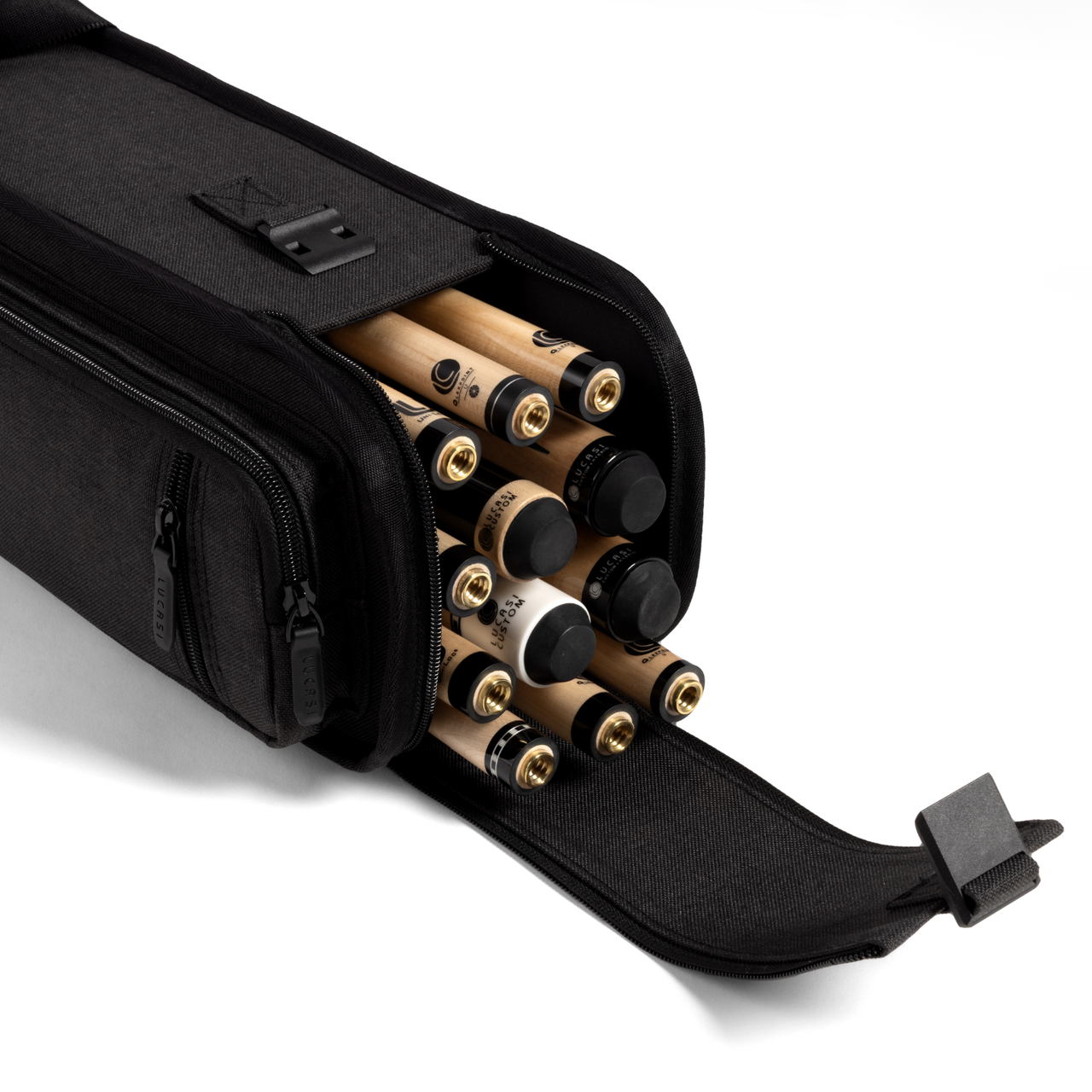 Lucasi LC1248 Polyester 4B/8S Soft Cue Case