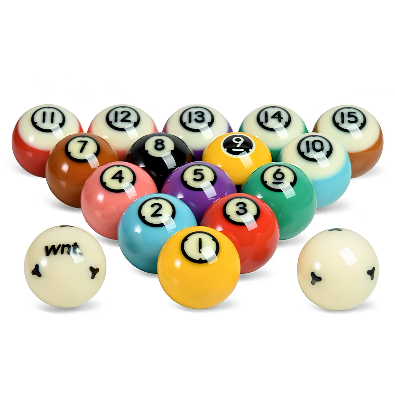 Dynaspheres Titan 572 WNT Pool Ball Set
