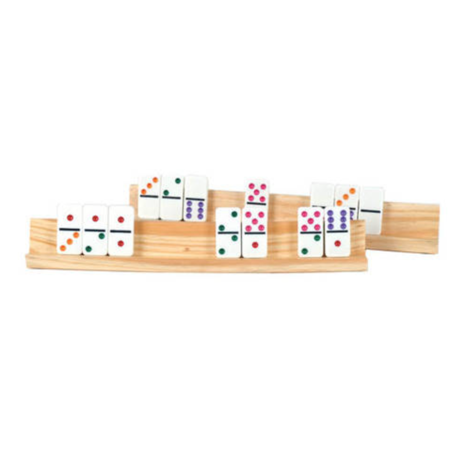C.H.H. Large Wooden Domino Rack