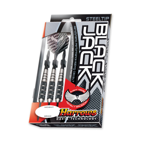 Harrows Black Jack Steel Tip Darts 24g
