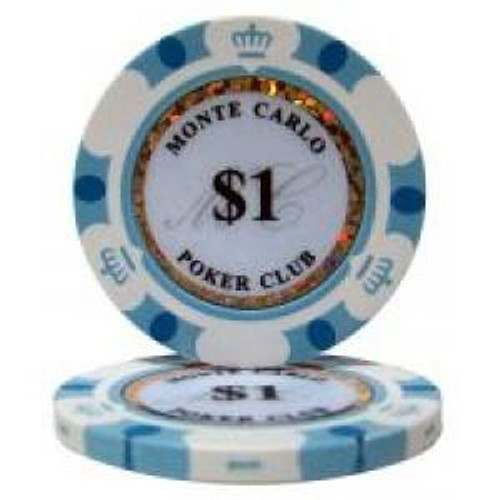 Brybelly Monte Carlo 14g Poker Chips - 25pk Brybelly Monte Carlo 14g Poker Chips - 25pk