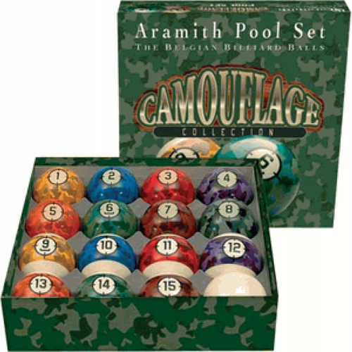 Aramith Camouflage Pool Balls