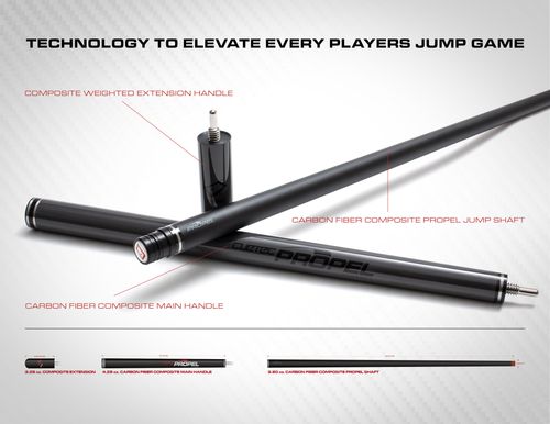Cuetec Ghost Propel Jump Cue Cuetec Ghost Propel Jump Cue