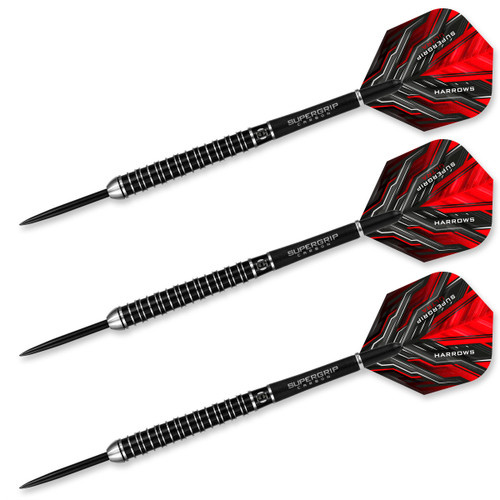 Harrows SuperGrip Ultra Steel Tip Darts 22g