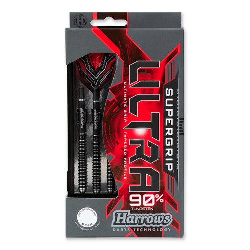 Harrows SuperGrip Ultra Steel Tip Darts 23g Harrows SuperGrip Ultra Steel Tip Darts 23g