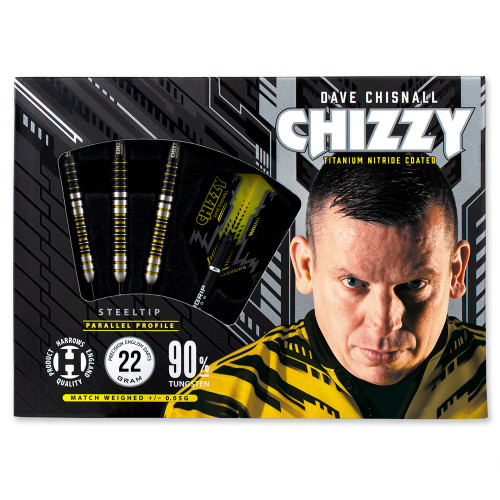 Harrows Chizzy Steel Tip Darts 22g Harrows Chizzy Steel Tip Darts 22g