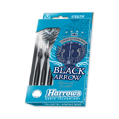 Harrows Black Arrow Steel Tip Darts 20g