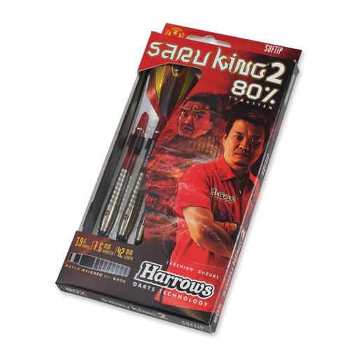 Harrows Saru King 2 Soft Tip Darts 21g Harrows Saru King 2 Soft Tip Darts 21g