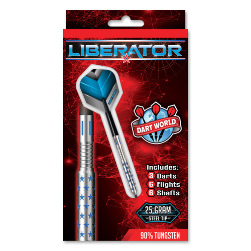 Dart World Liberator Steel Tip Darts 25g