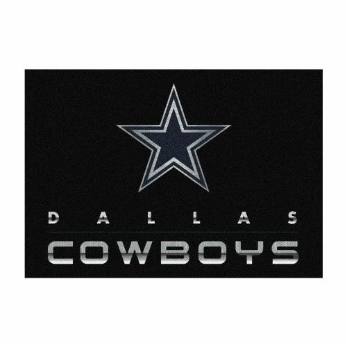 Imperial Dallas Cowboys 4'x6' Chrome Rug